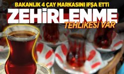 Bakanlık 4 çay markasını ifşa etti.İçinde Boya var…