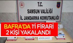 Bafra'da 1'i firari 2 kişi yakalandı