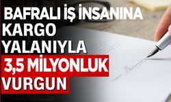 Bafralı İş İnsanına Senet Tuzağı