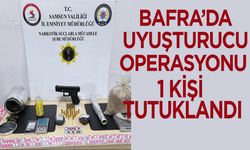 Bafra’da Uyuşturucu Operasyonu 1 Kişi Tutuklandı