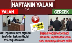 Başkan Meclisi terk etti iddiaları yalan çıktı