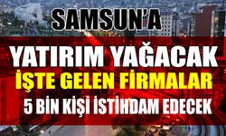 Samsun'a yatırım yağıyor! 2 Bin Kişi İstihdam Edecek