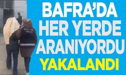 Bafra'da hırsızlık yapan şüpheli Kadın Samsun'da yakalandı