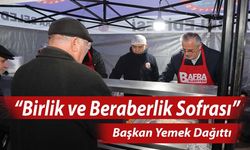 Bafra Belediyesinden “Birlik ve Beraberlik Sofrası”