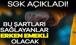 Bu şartları sağlayanlar erken emekli olabilir