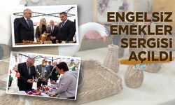 Engelsiz Emekler El Sanatları Sergisi Açıldı