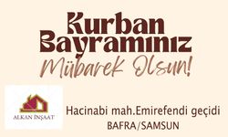 Alkan İnşaat'tan Kurban Bayramı tebriği