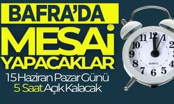 Bafra Merkez Nüfus Müdürlüğü Pazar günü Açık Olacak