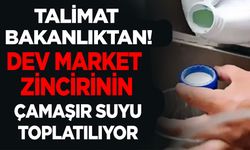 Dev market zincirinin çamaşır suyu toplatılıyor