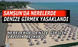 Samsun'da bu noktalarda denize girmek yasaklandı! İşte o yerler!