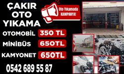 Çakır Oto Yıkama'da dev kampanya.Bu fırsat Kaçmaz