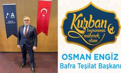 Anahtar Parti İlçe Başkanı Osman Engiz'den Kurban Bayramı mesajı