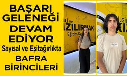 Başarı geleneğimiz devam ediyor...