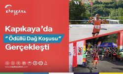 Kapıkaya’da Ödüllü Dağ Koşusu Gerçekleşti
