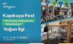 Kapıkayafest Workshop Atölyelerine Vatandaştan Yoğun İlgi