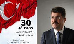 Başkan İbrahim Semiz’in 30 Ağustos Zafer Bayramı Mesajı