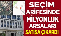Bafra Esnaf Ve Sanatkarlar Odası Seçim Arifesinde Milyonluk Arsaları satışa çıkardı…
