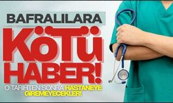 Bafra’da binlerce kişiyi ilgilendiren Kötü Haber!