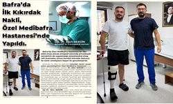 Bafra’da Bir İlk, Kıkırdak Nakli Ameliyatı Gerçekleştirildi