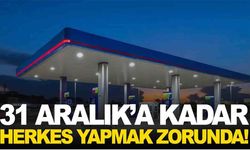 Akaryakıt istasyonlarına yeni düzenleme…