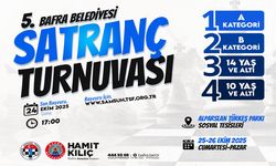 Bafra Belediyesi 5. Satranç Turnuvasında Başvurular Başladı