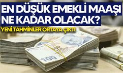 En düşük emekli maaşı ne kadar olacak? Yeni tahminler ortaya çıktı