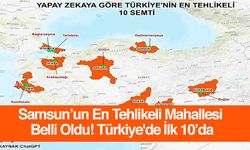 Samsun’un En Tehlikeli Mahallesi Belli Oldu! Türkiye'de İlk 10’da