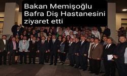 Bakan Memişoğlu, Bafra Ağız ve Diş Sağlığı Hastanesi'ni ziyaret etti
