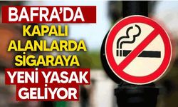 Bafra’da kapalı alanlarda sigaraya yeni yasak geliyor