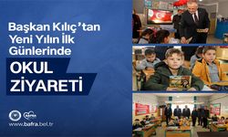 Başkan Hamit Kılıç’tan Yeni Yılın İlk Günlerinde Okul Ziyareti