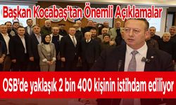 Başkan Kocabaş’tan Gazeteciler Gününde Önemli Açıklamalar