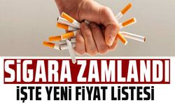Sigaraya zam geldi: İşte yeni fiyat listesi