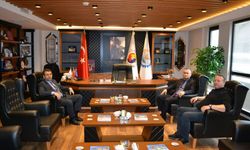 Bafra Cumhuriyet Başsavcısı Olcay Aksoy’dan Bafra Ticaret ve Sanayi Odası’na Ziyaret