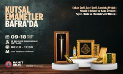 Bafra Belediyesi Mukaddes Emanetleri Bafralılarla Buluşturuyor