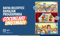 Bafra Belediyesi Ramazan Programında Çocukları Unutmadı