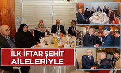 Başkan Kılıç, şehit aileleriyle iftarda buluştu