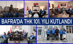Bafra’da THK 101. yılı kutlandı