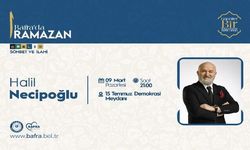 HALİL NECİPOĞLU’NDAN BAFRA’DA RAMAZAN SOHBETİ VE İLAHİ DİNLETİSİ