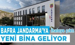 Bafra’ya Jandarma’ya yeni bina geliyor