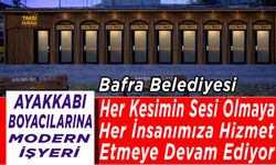 Bafra Belediyesi her kesimin sesi olmaya,her insanımıza hizmet etmeye devam ediyor