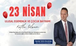 Bafra TSO Yönetim Kurulu Başkanı Serdal Sefa Kocabaş’tan 23 Nisan Mesajı