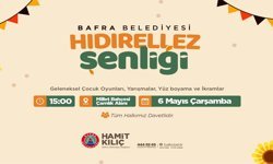 Bafra’da Hıdırellez Coşkusu Millet Bahçesi’nde Yaşanacak