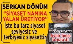 Bafra’da CHP’nin kirli siyaseti.