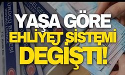 Yaşa göre ehliyet sistemi değişti!