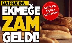 Bafra’da Ekmeğe zam geldi