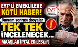 Eyt'li Emeklilere Kötü Haber!