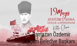 Başkan Özdemir'den 19 Mayıs Atatürk'ü Anma, Gençlik Ve Spor Bayramı Mesajı
