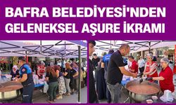 Bafra Belediyesi'nden Geleneksel Aşure İkramı