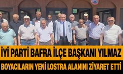 Başkan Yılmaz; Ayakkabı Boyacıları Çarşısı'nı ziyaret etti.