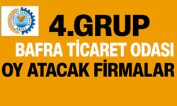 Bafra TSO seçimlerinde oy atacak firmalar belli oldu.
